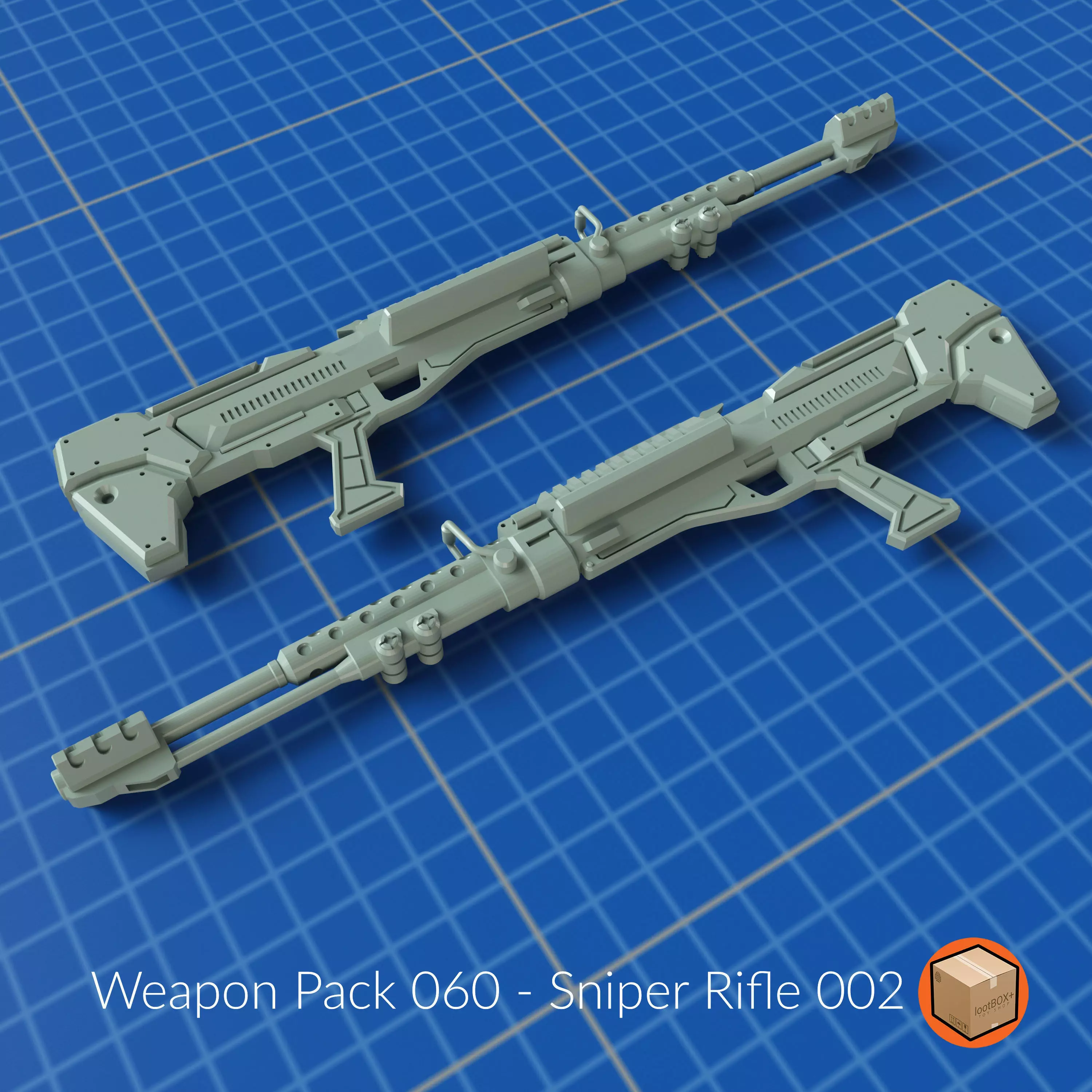 WEAPON PACK 060 3D print model_0