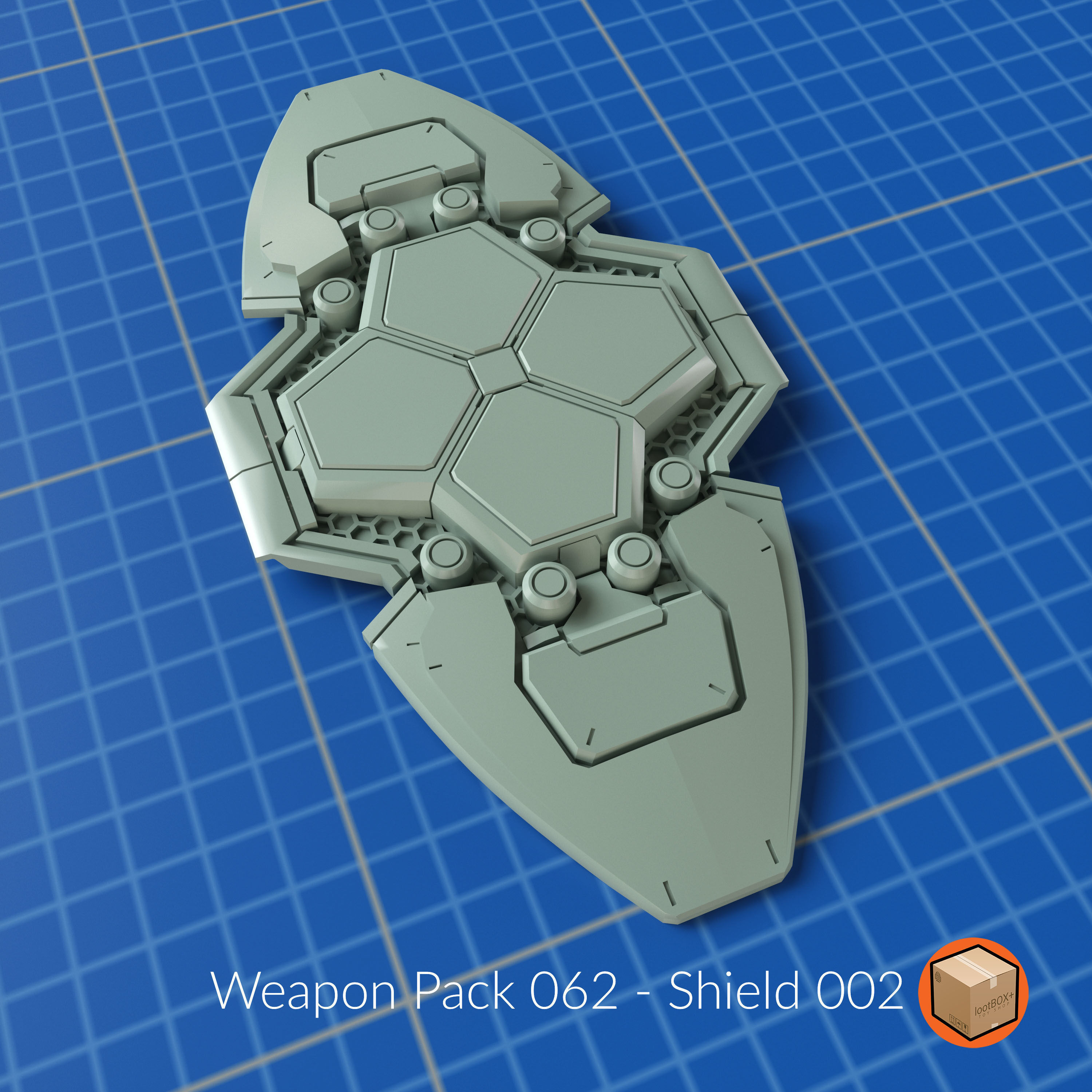 WEAPON PACK 062 3D print model_1