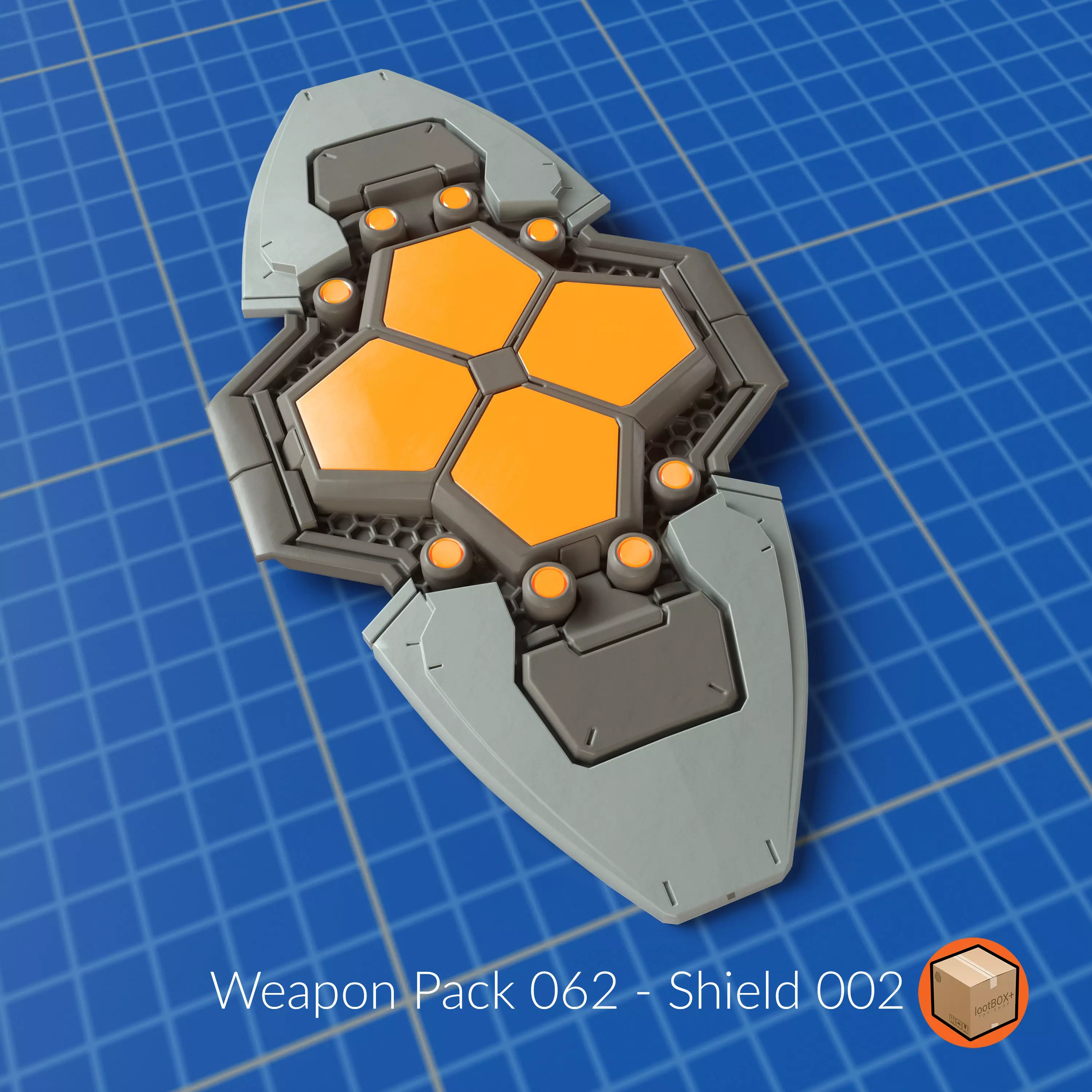 WEAPON PACK 062 3D print model_0