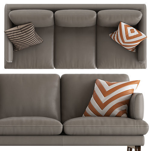 MaxDivani Espirit Sofa Type4 3D model 3