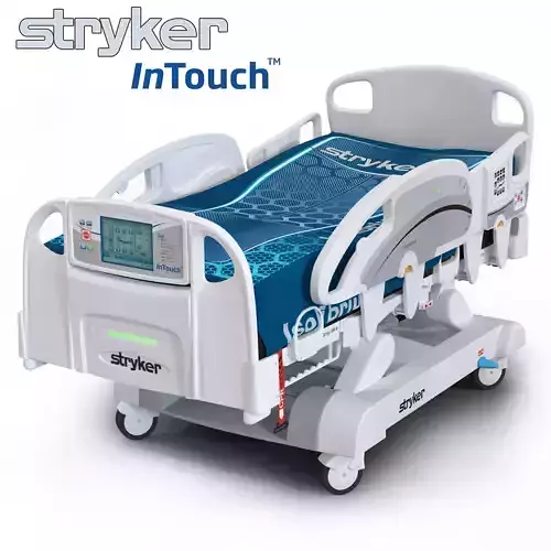 Medical Bed Stryker 3D model