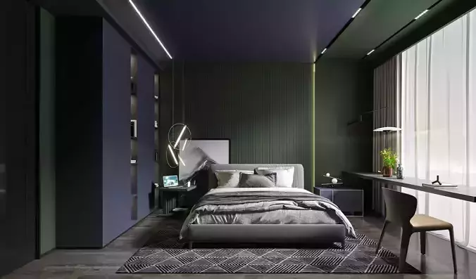 bedroom interior