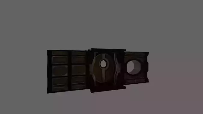 LARGE WALLS and DOOR STEAMPUNK PACKAGE - RogueFilmProductions