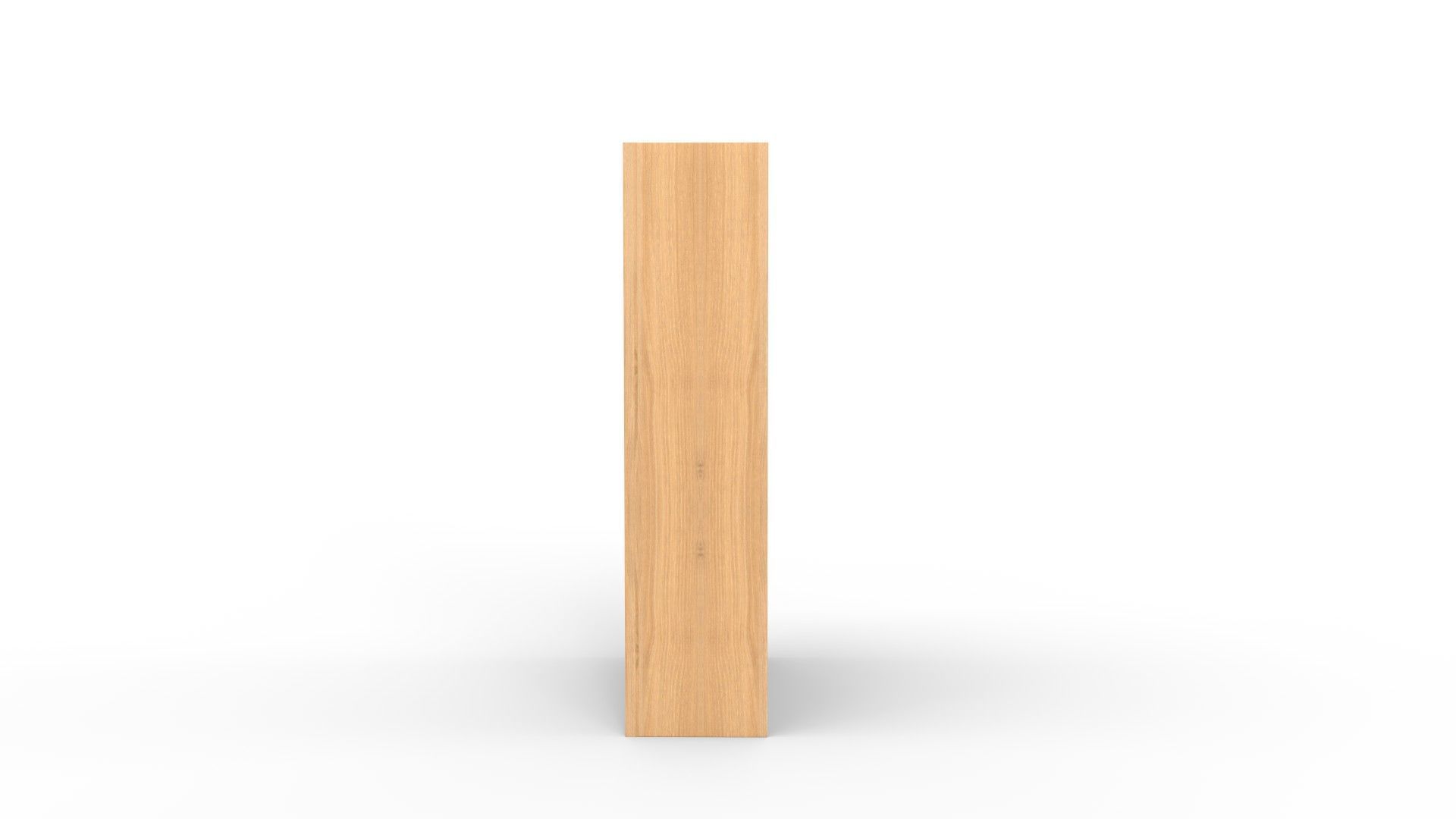 Baja Natural Storage Bookcase 3D model_3