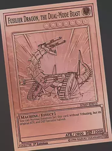Fusilier Dragon the Dual-Mode Beast - yu-gi-oh
