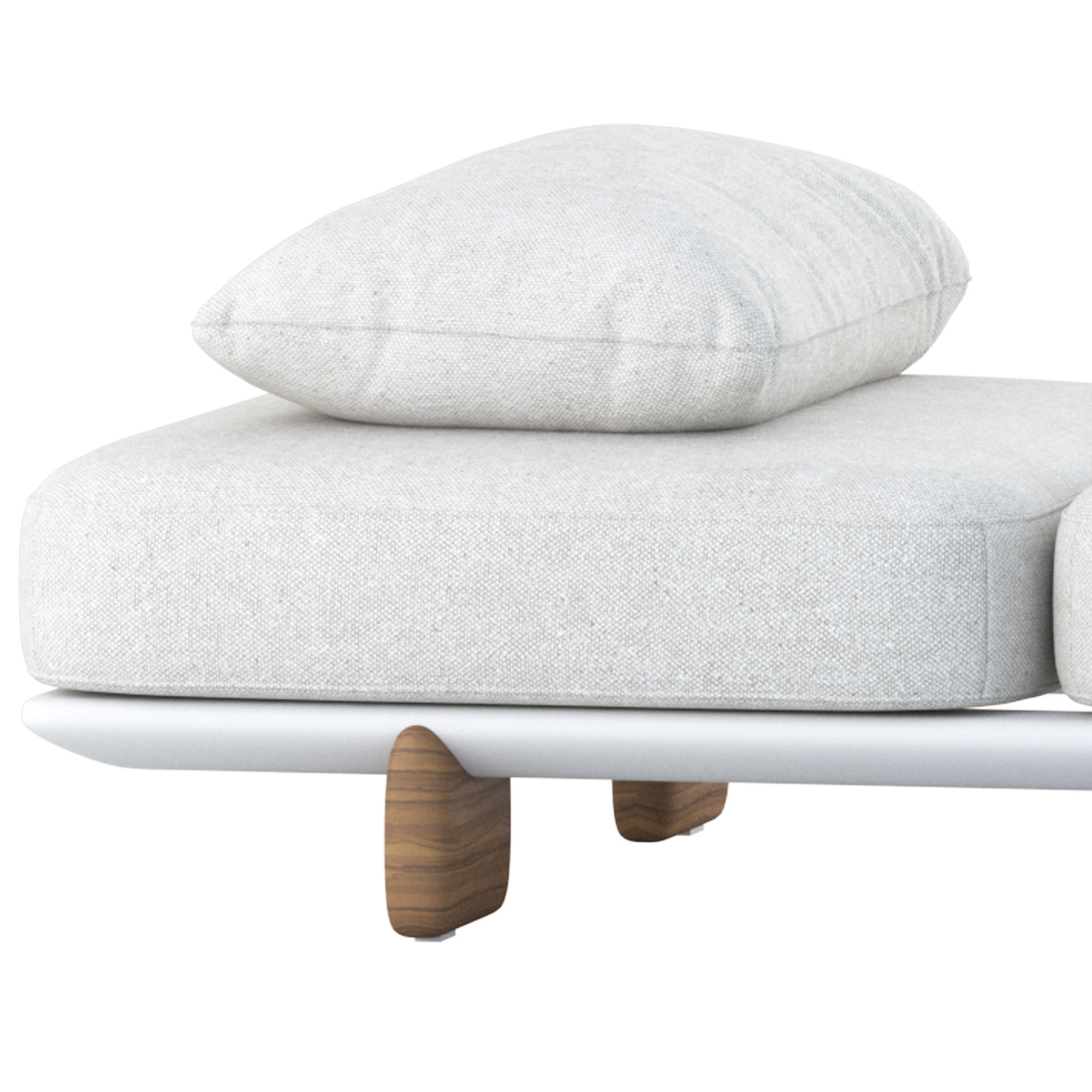 Milos Sun Lounger by Jean-Marie Massaud 3D model_2