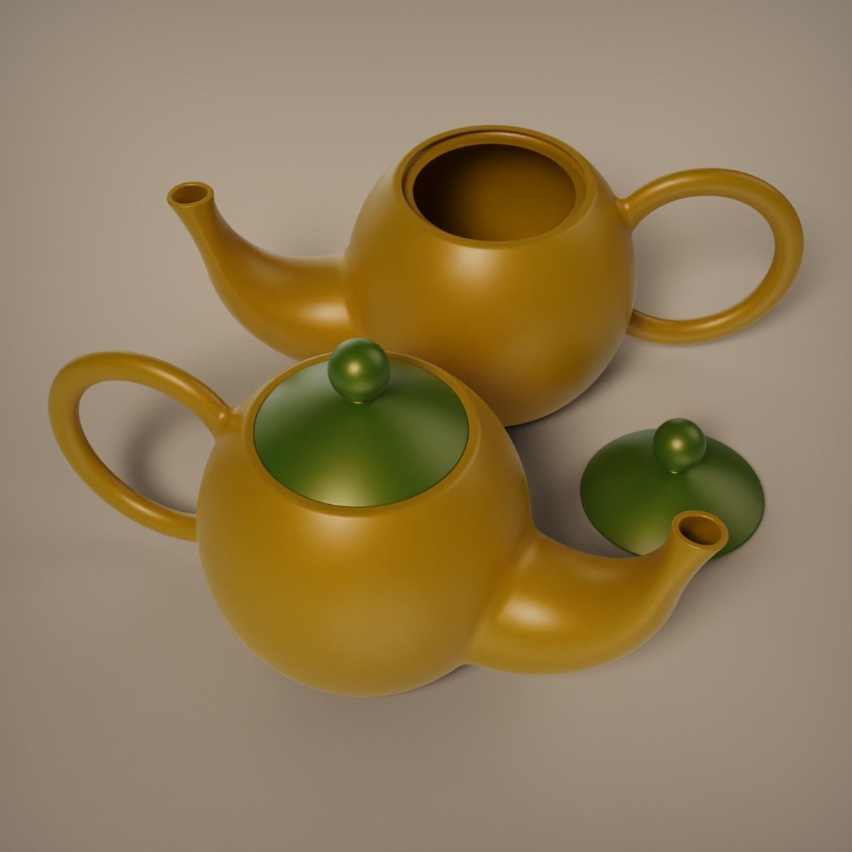 Coffee Pot 3D print model_2