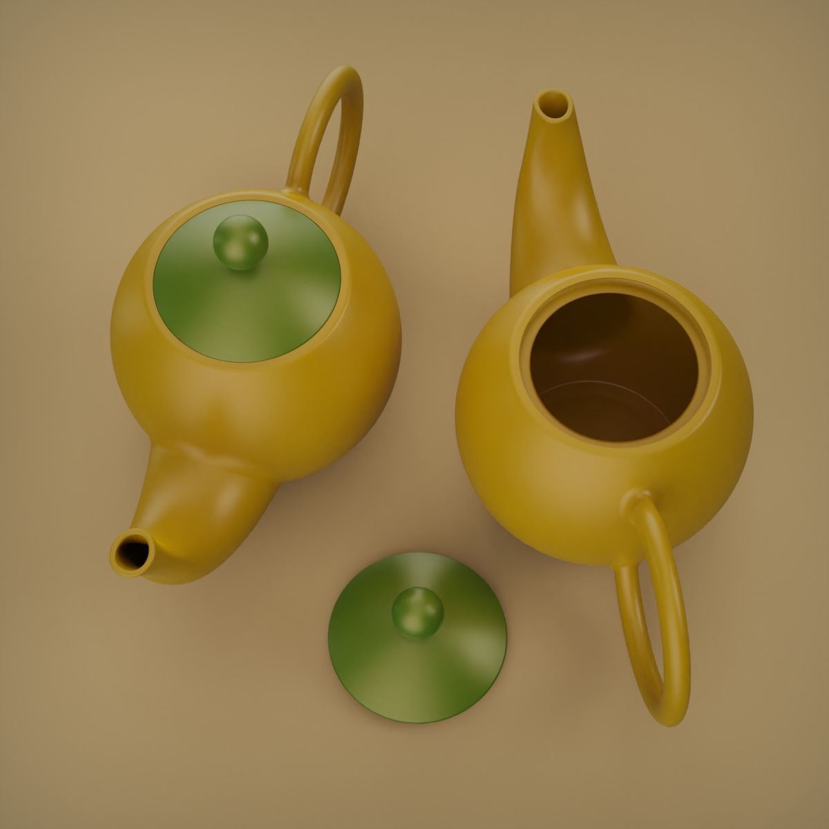 Coffee Pot 3D print model_9