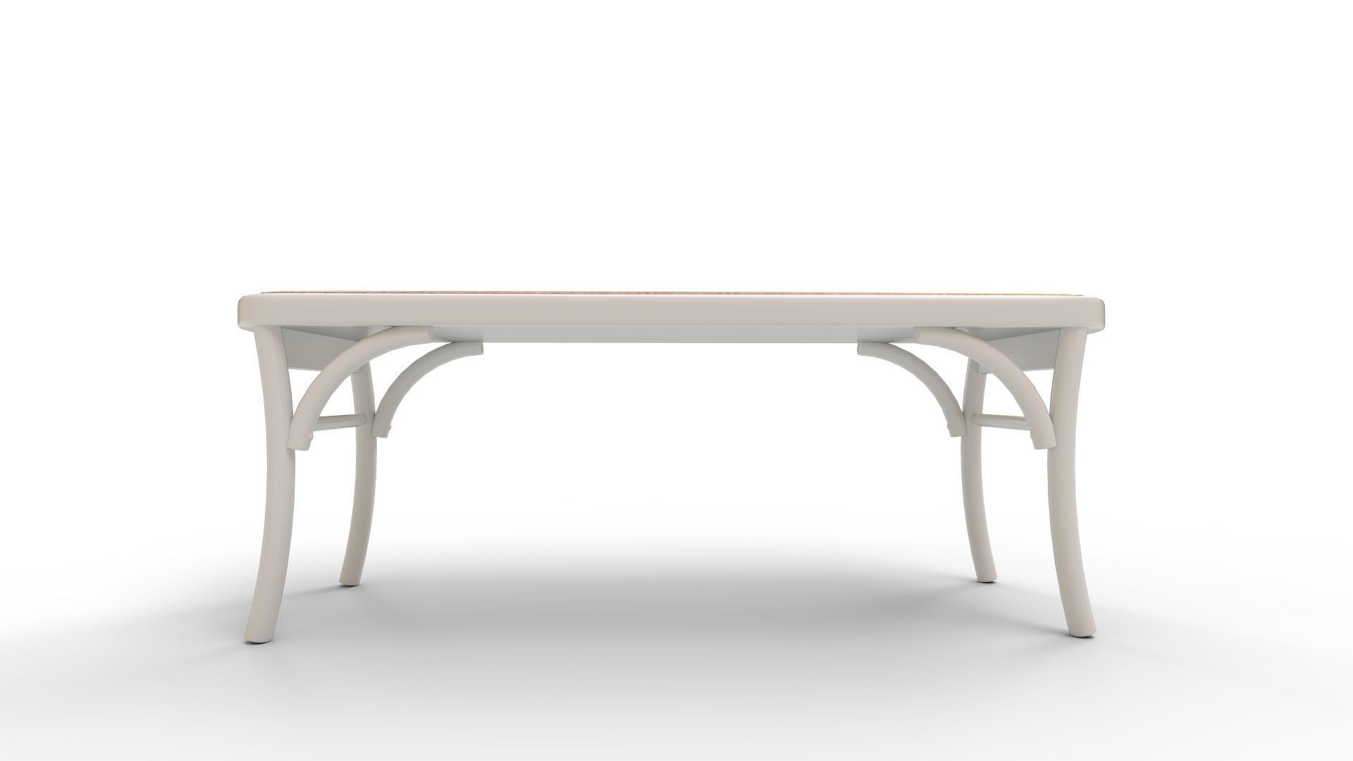 Amhir Wood Storage Bench 3D model_5