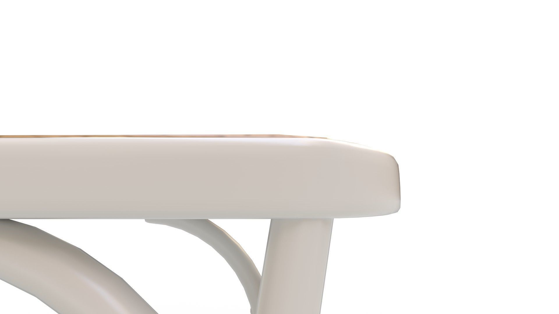 Amhir Wood Storage Bench 3D model_7