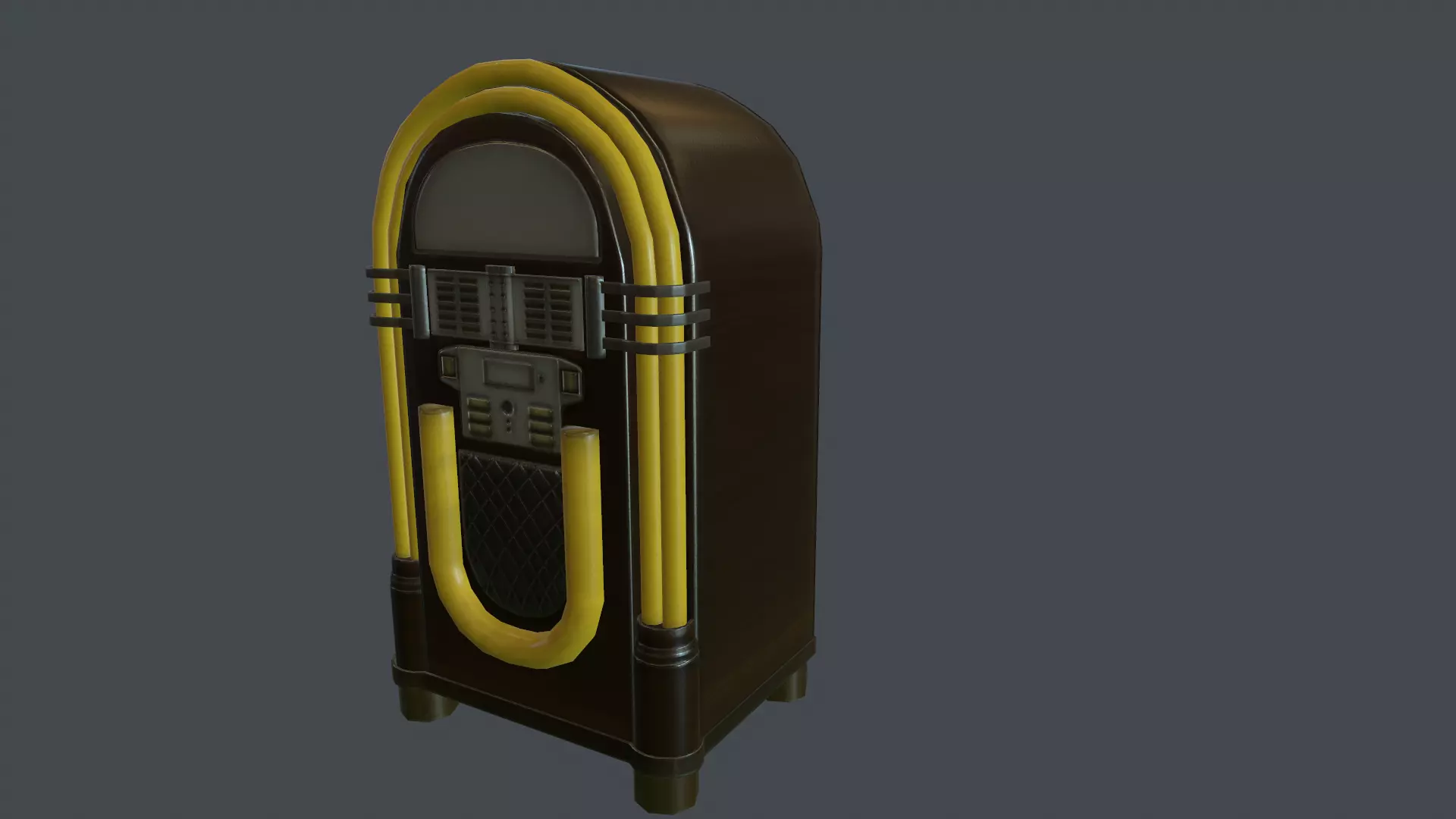 Jukebox Free low-poly 3D model
