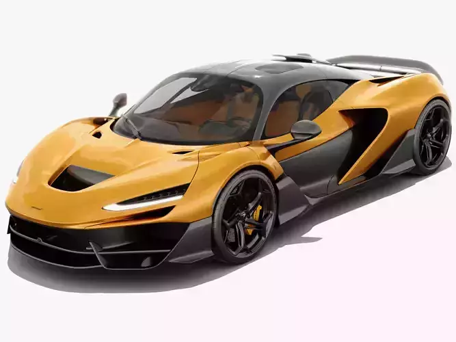 McLaren W1 2025 with interior