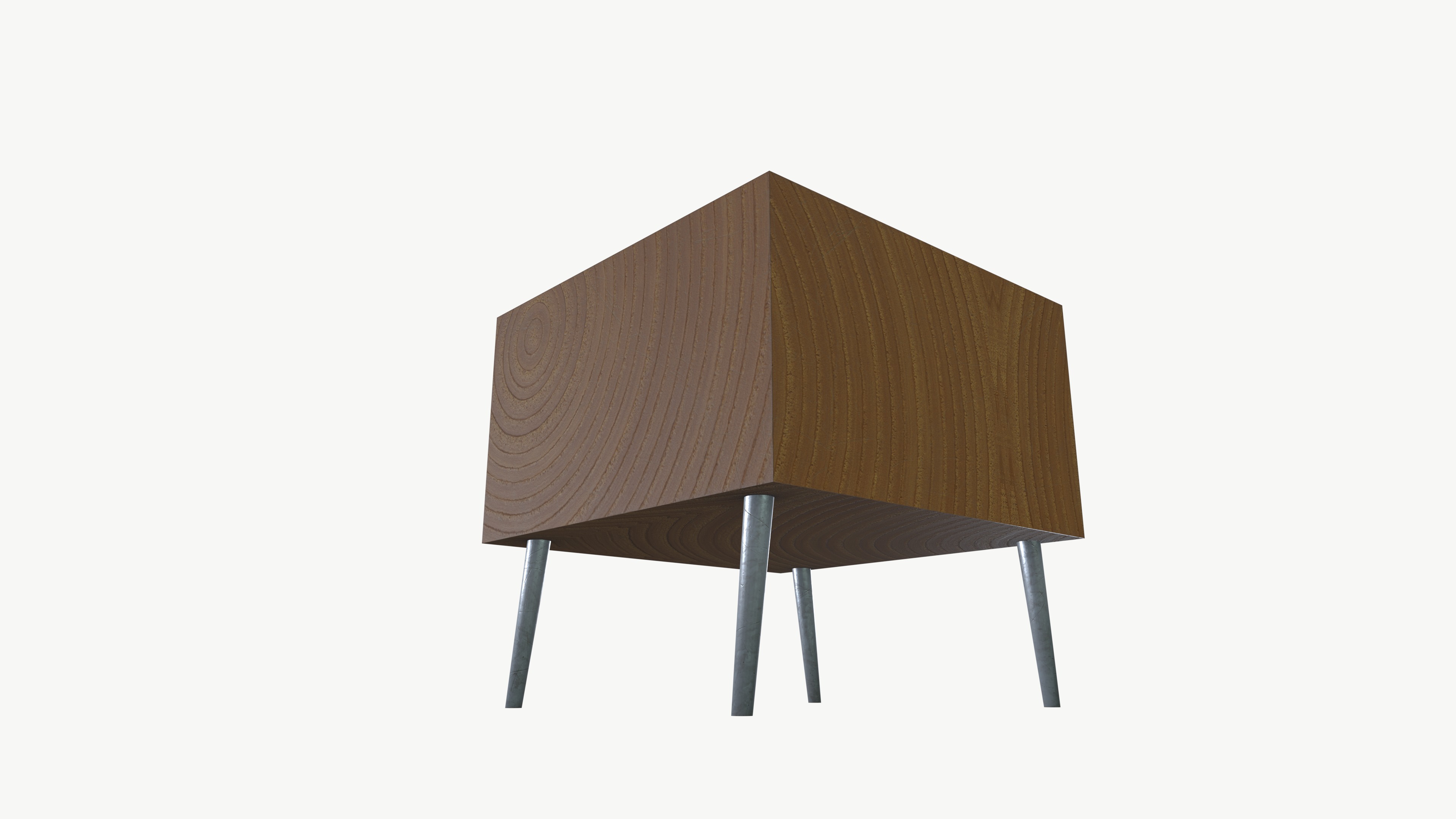 Nightstand 3D model_4