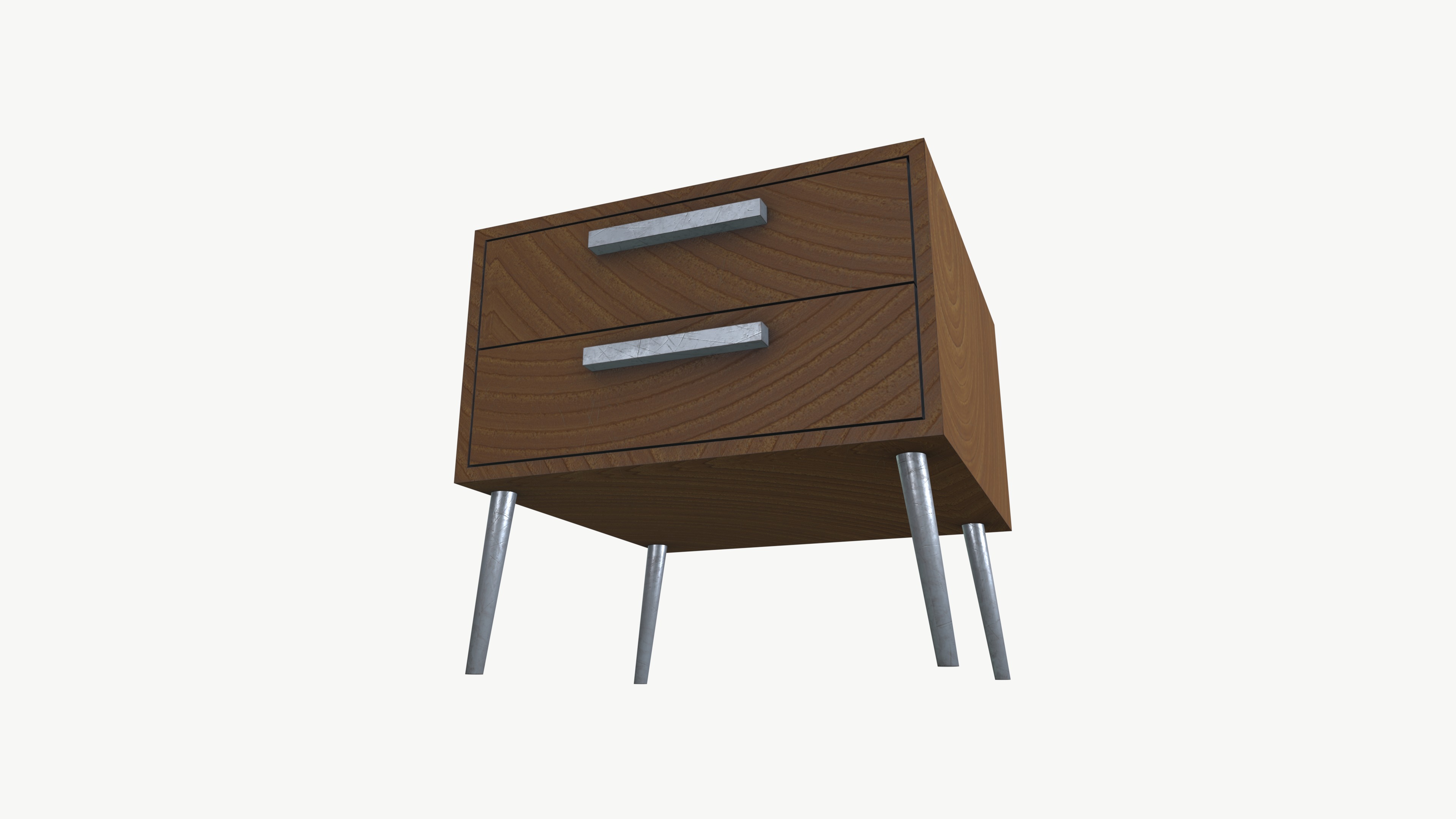 Nightstand 3D model_2