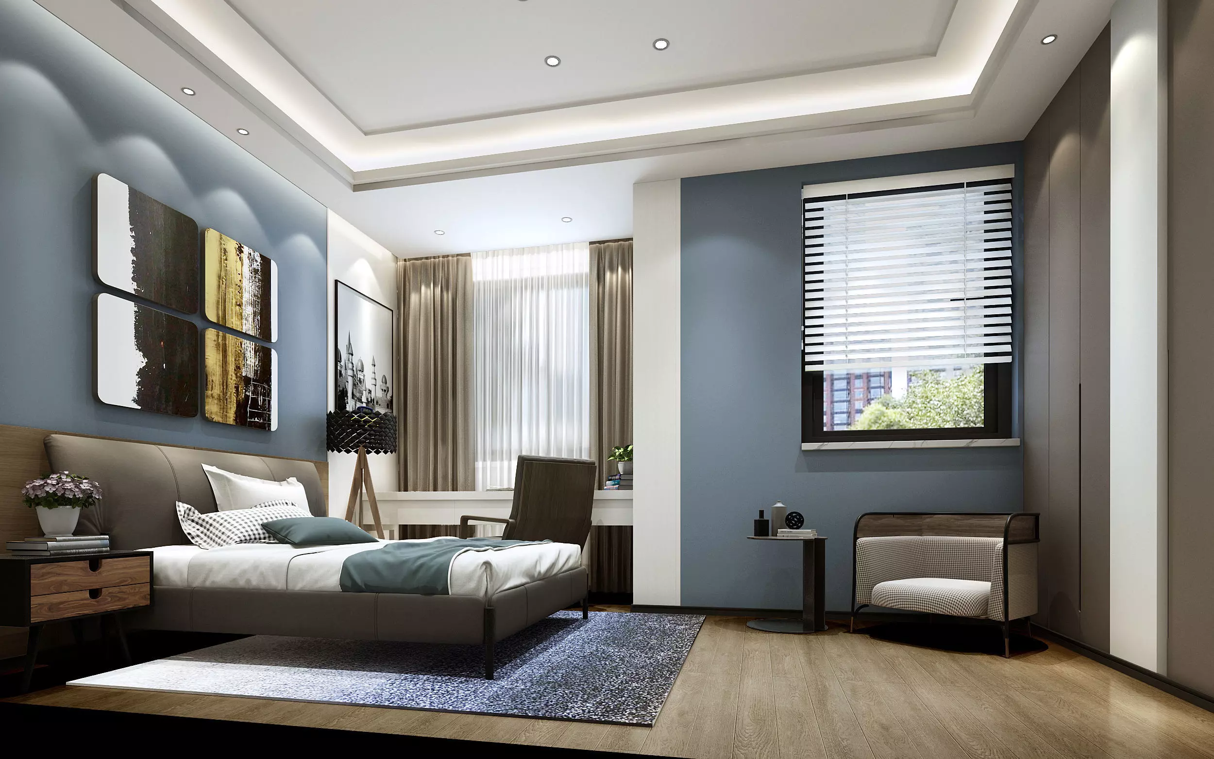 Children Room Interior 3D model_0