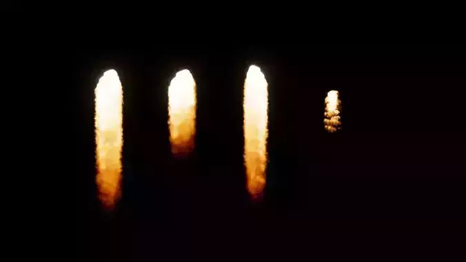 Flame Fire Smoke Blaze Firestorm VFX UE5 