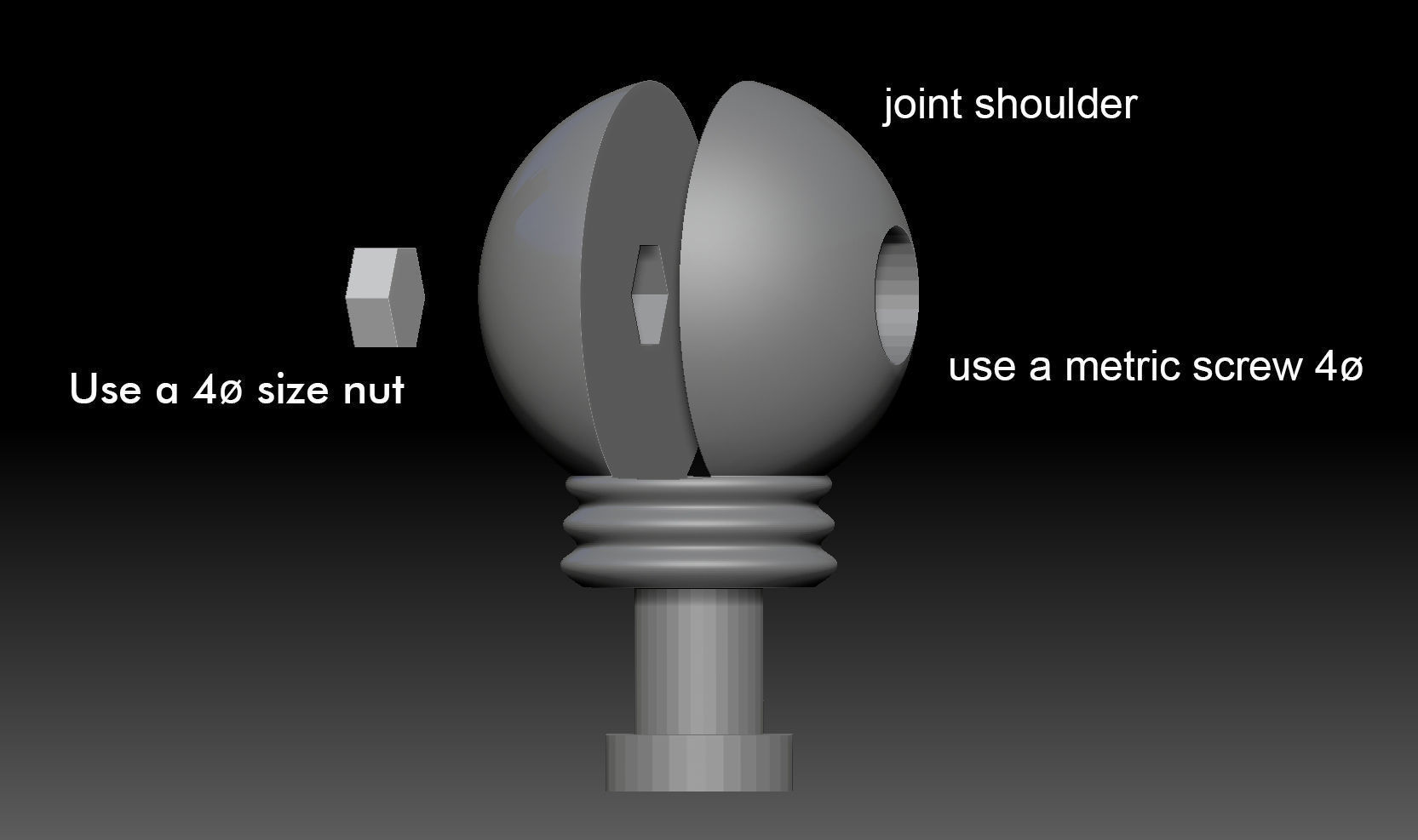Red Ribbon Army Robot model kit articulate 3D print model_9