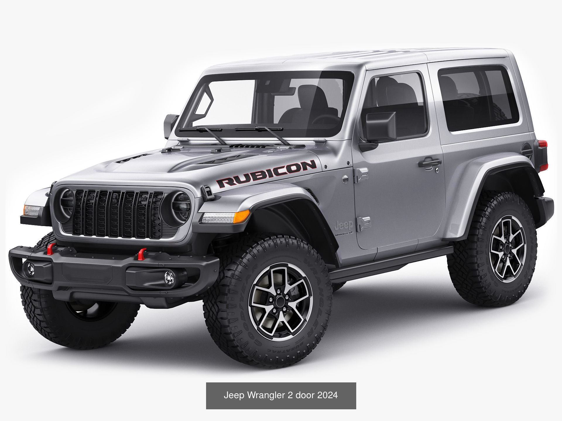 Jeep Wrangler 2024 2-door and 4-door 3D Model Collection_2