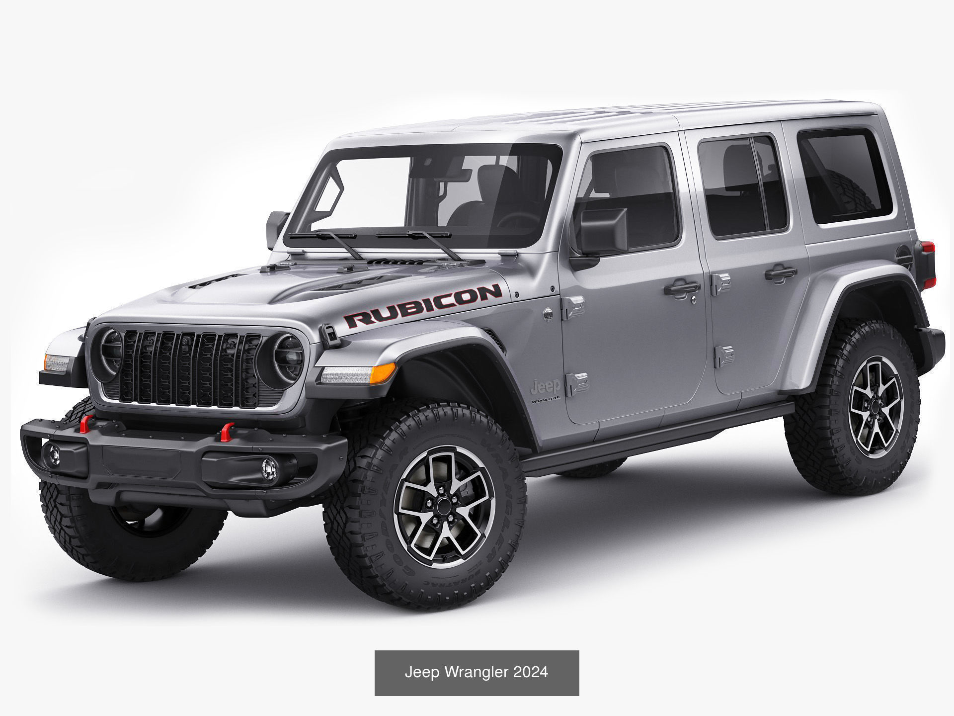 Jeep Wrangler 2024 2-door and 4-door 3D Model Collection_1