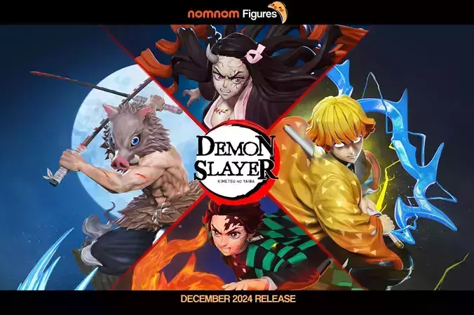 Demon Slayer Pack 3D print model