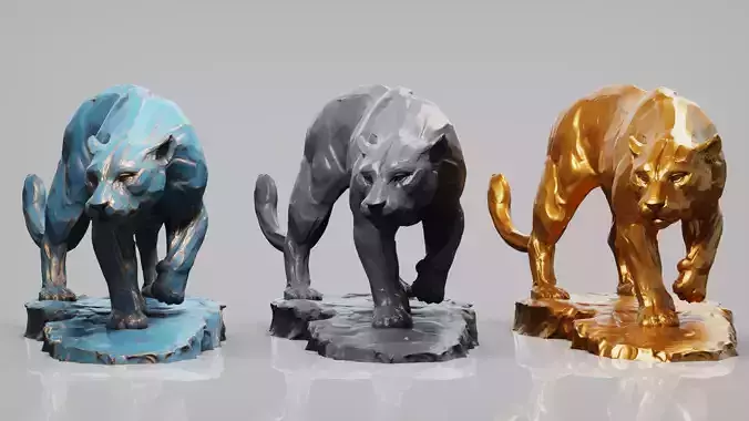 Leopard 3D print model