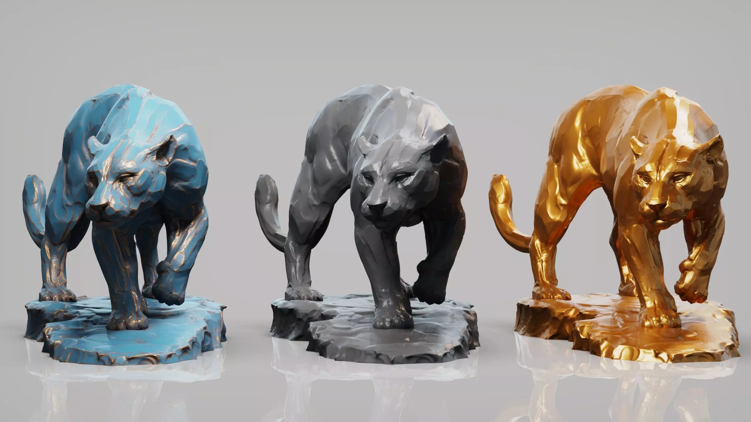 Leopard 3D print model_0