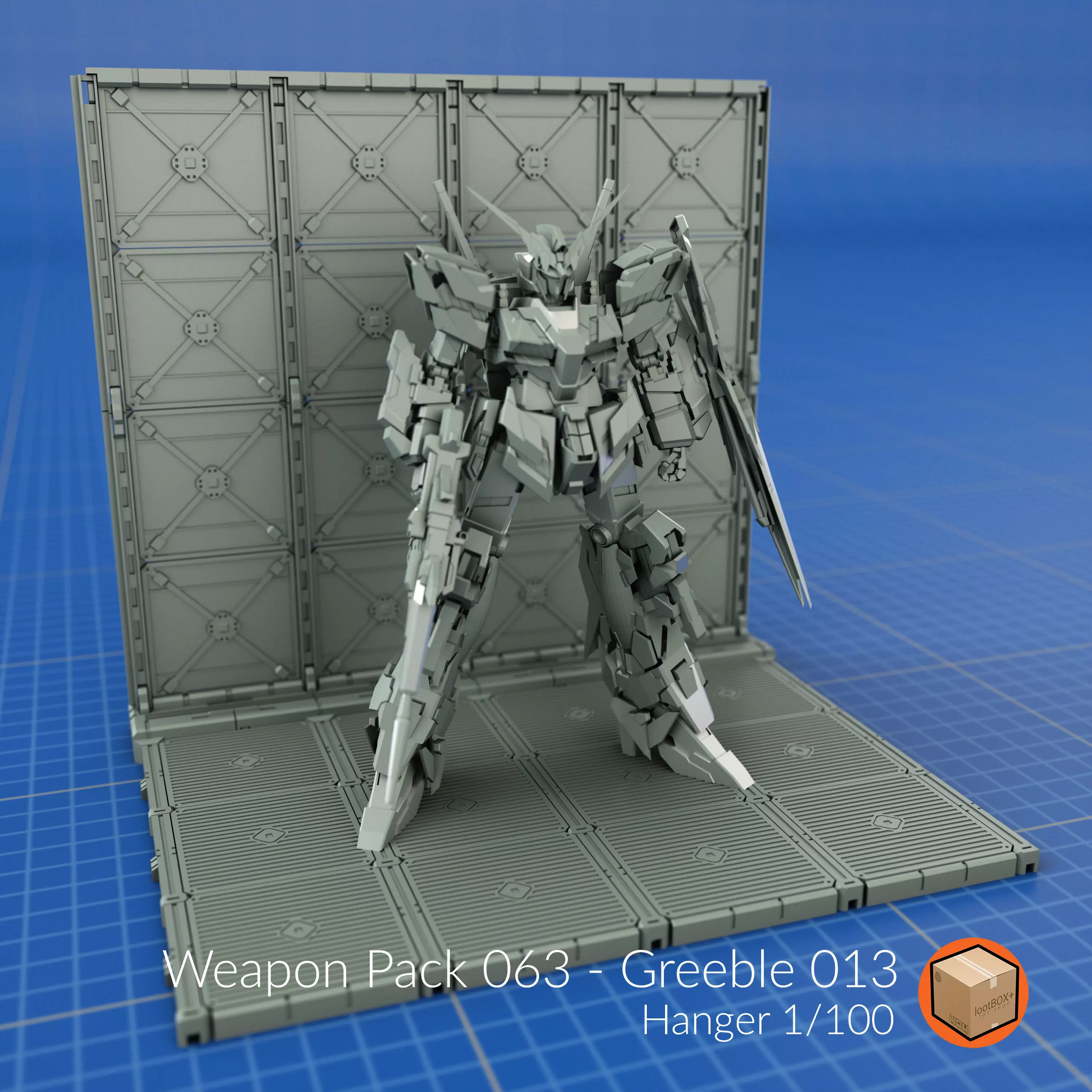 WEAPON PACK 063 3D print model_0