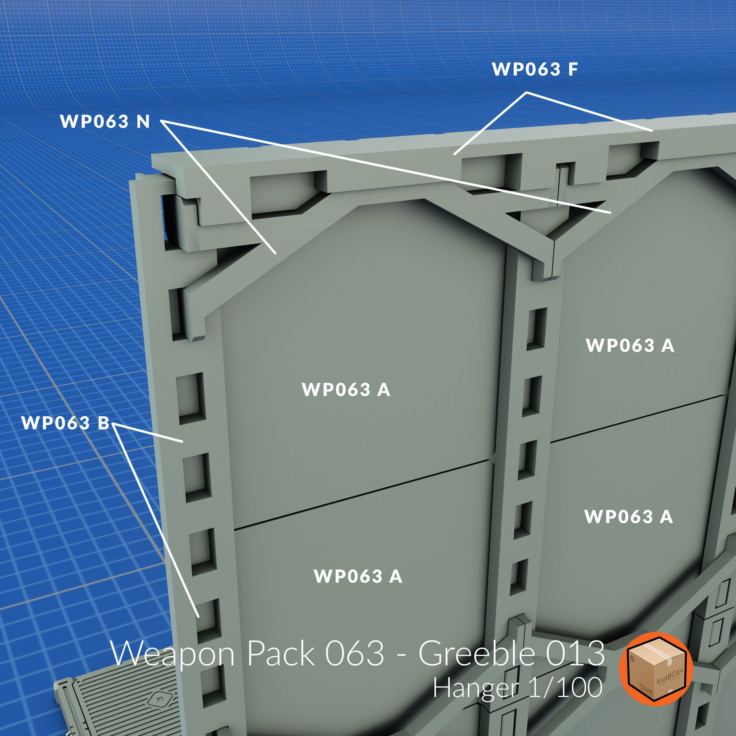 WEAPON PACK 063 3D print model_6