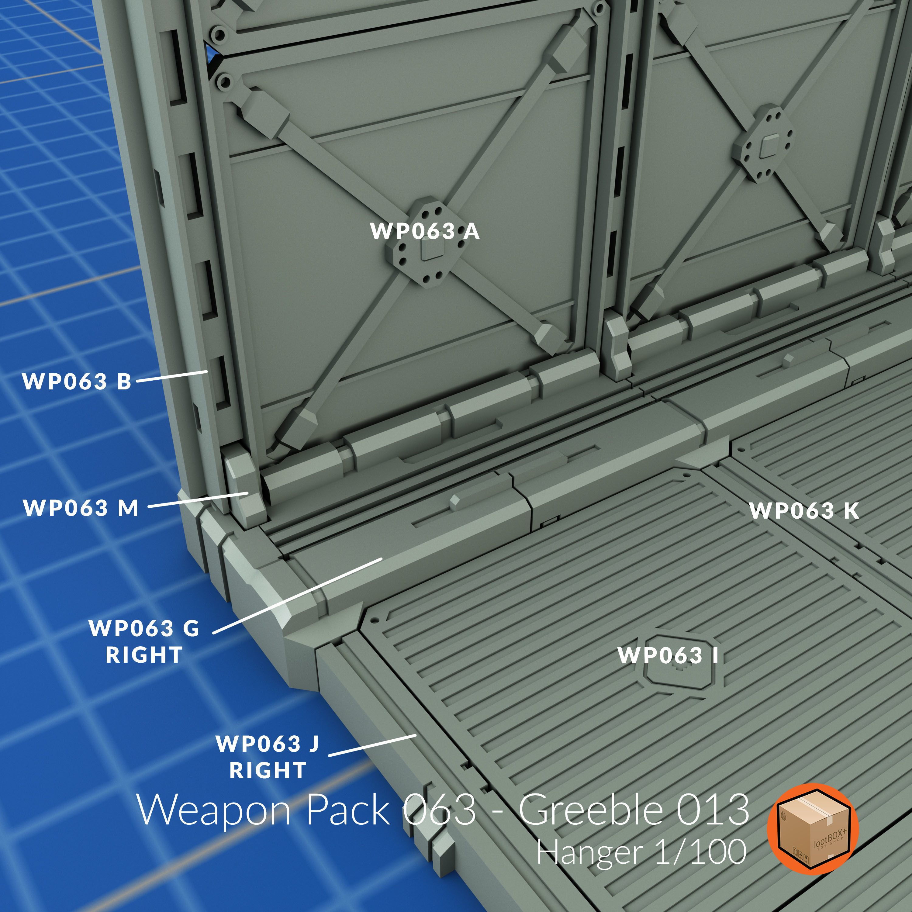 WEAPON PACK 063 3D print model_4