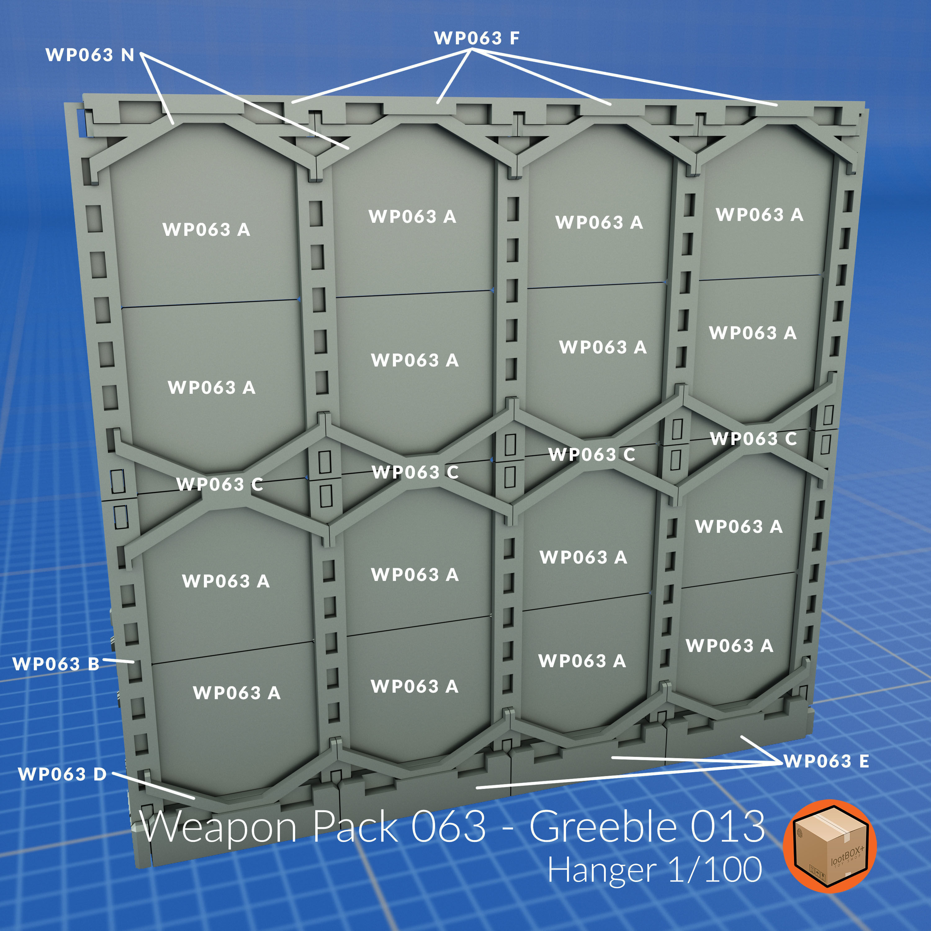 WEAPON PACK 063 3D print model_2