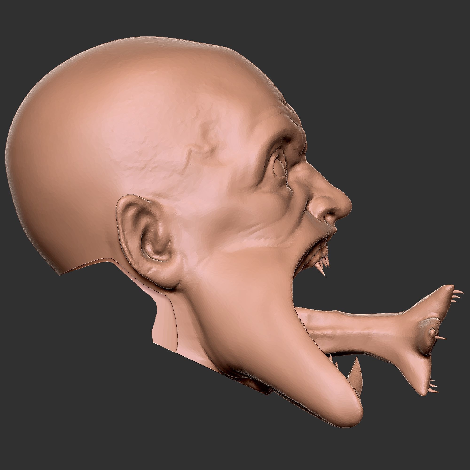 CUSTOM HEAD KIT - BLADE 3D print model_6