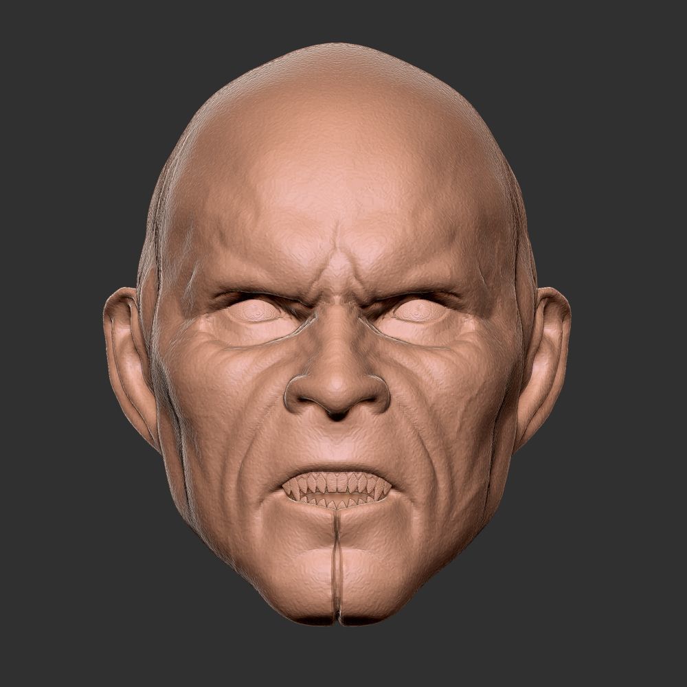 CUSTOM HEAD KIT - BLADE 3D print model_8