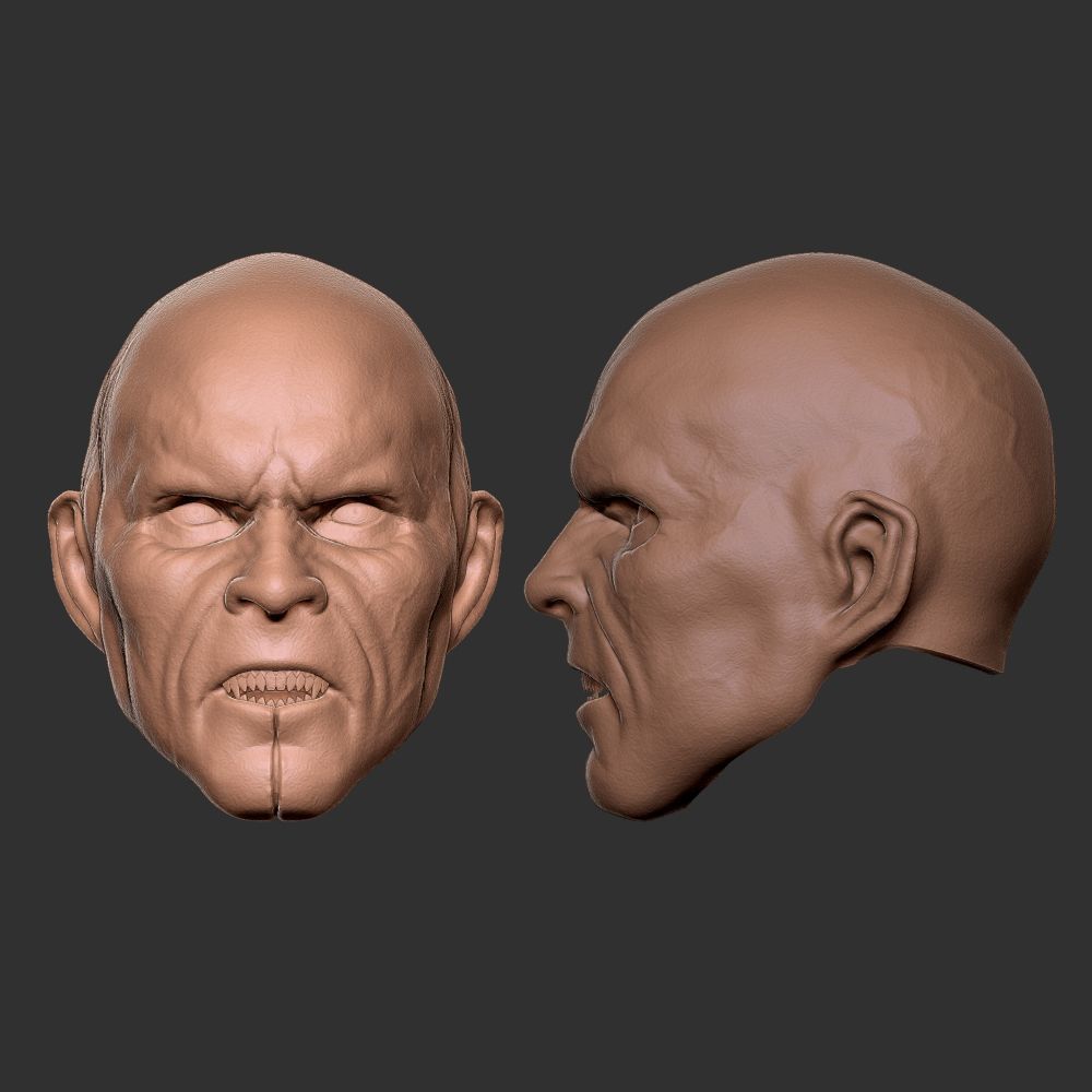 CUSTOM HEAD KIT - BLADE 3D print model_7