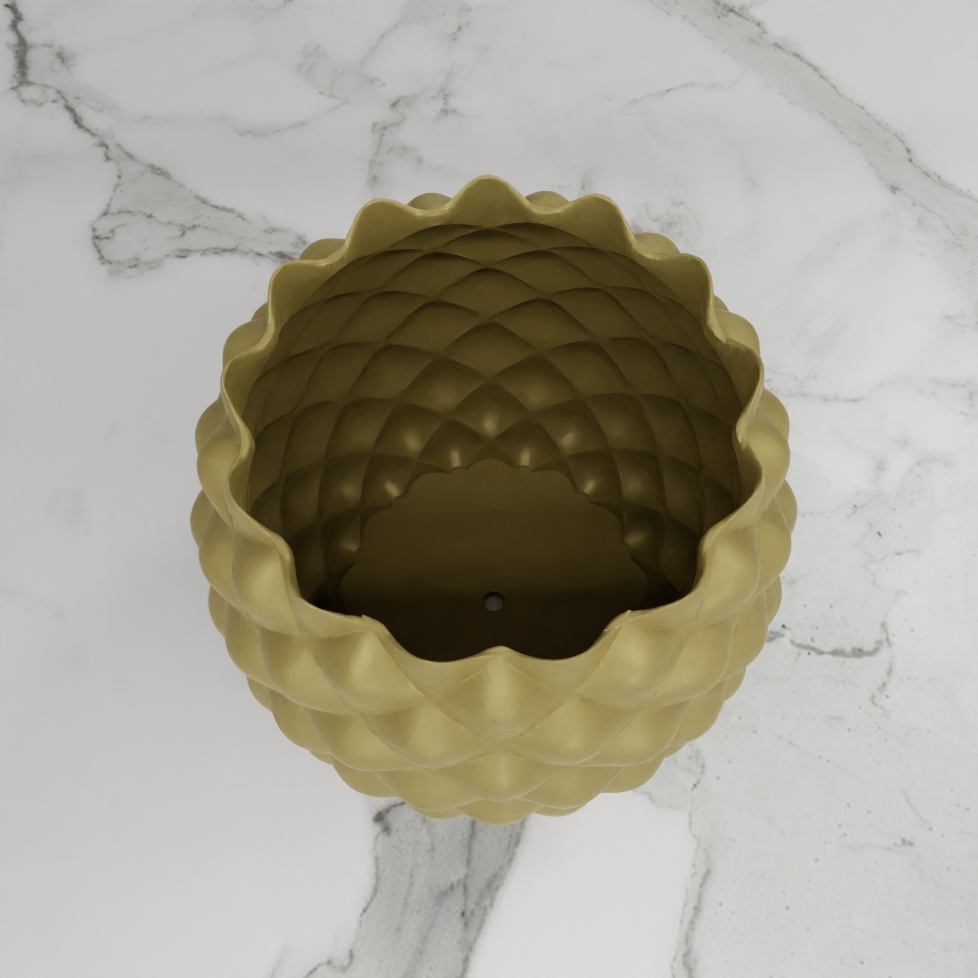 Pineapple Planter STL File - 152 3D print model_11