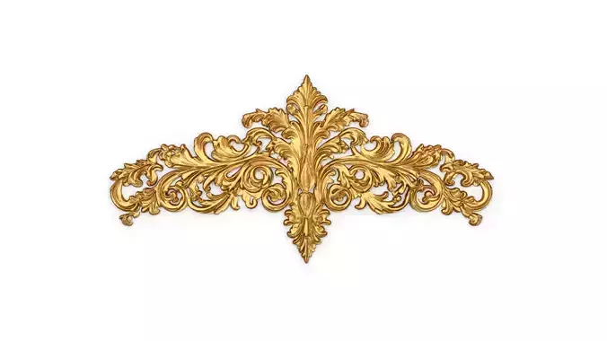 Classic decor ornament carved 50