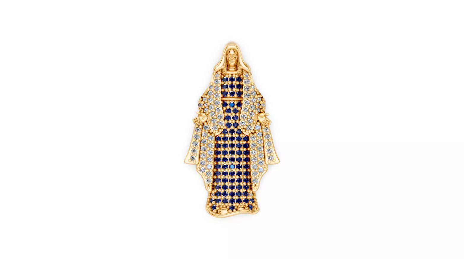 Nossa senhora das Gracas- our lady of grace 3D print model