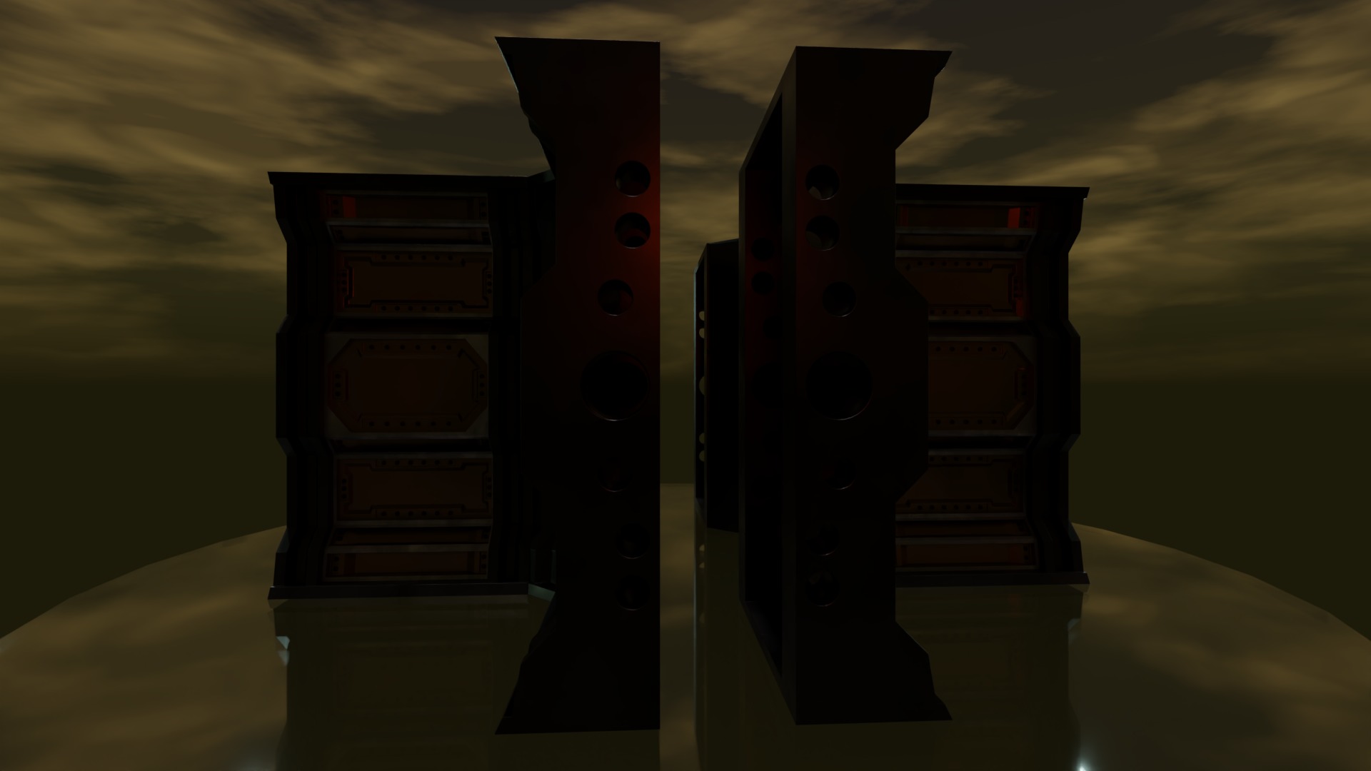 JUNCTIONS STEAMPUNK PACKAGE - RogueFilmProductions Low-poly 3D model_11