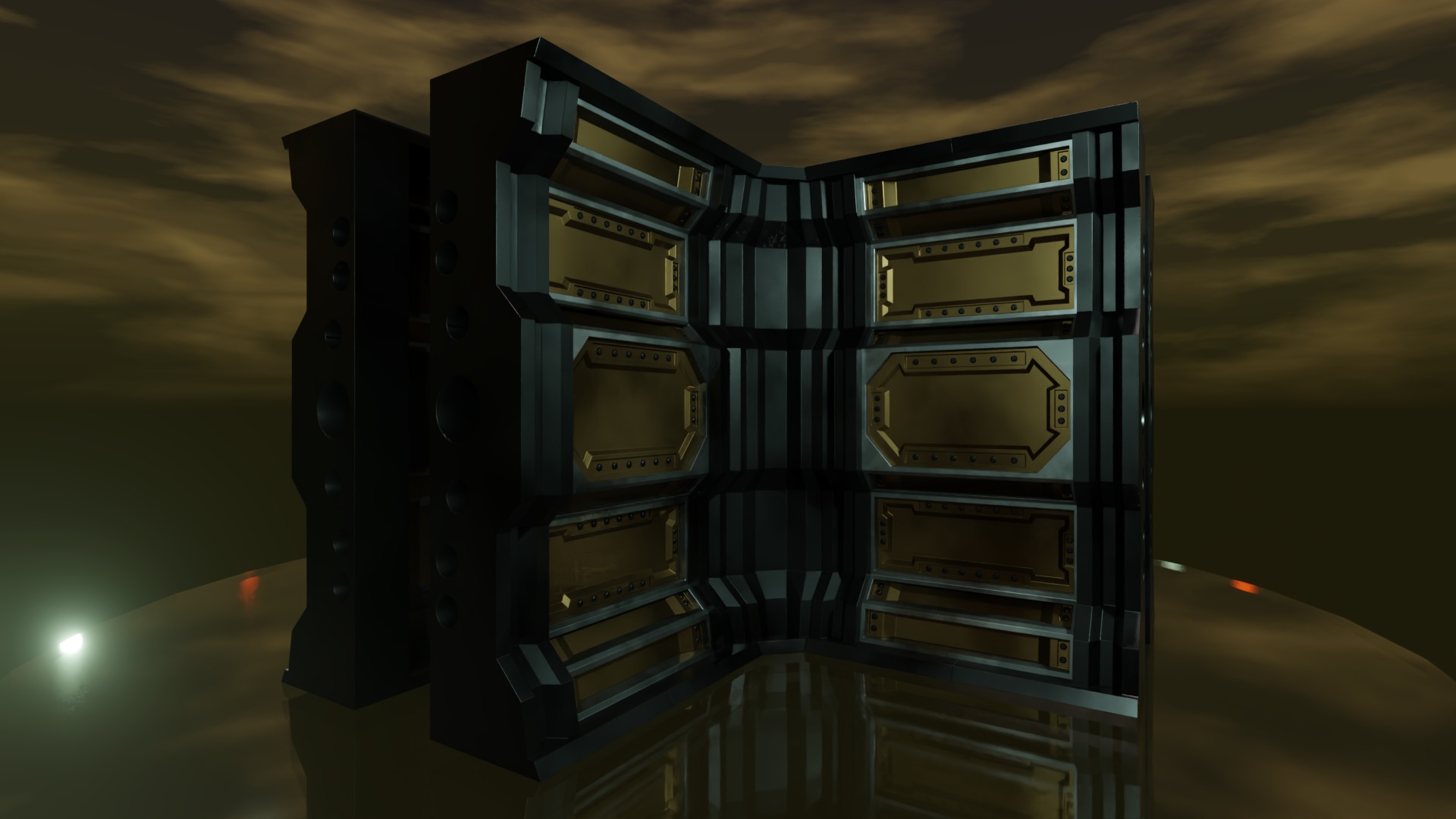 JUNCTIONS STEAMPUNK PACKAGE - RogueFilmProductions Low-poly 3D model_43