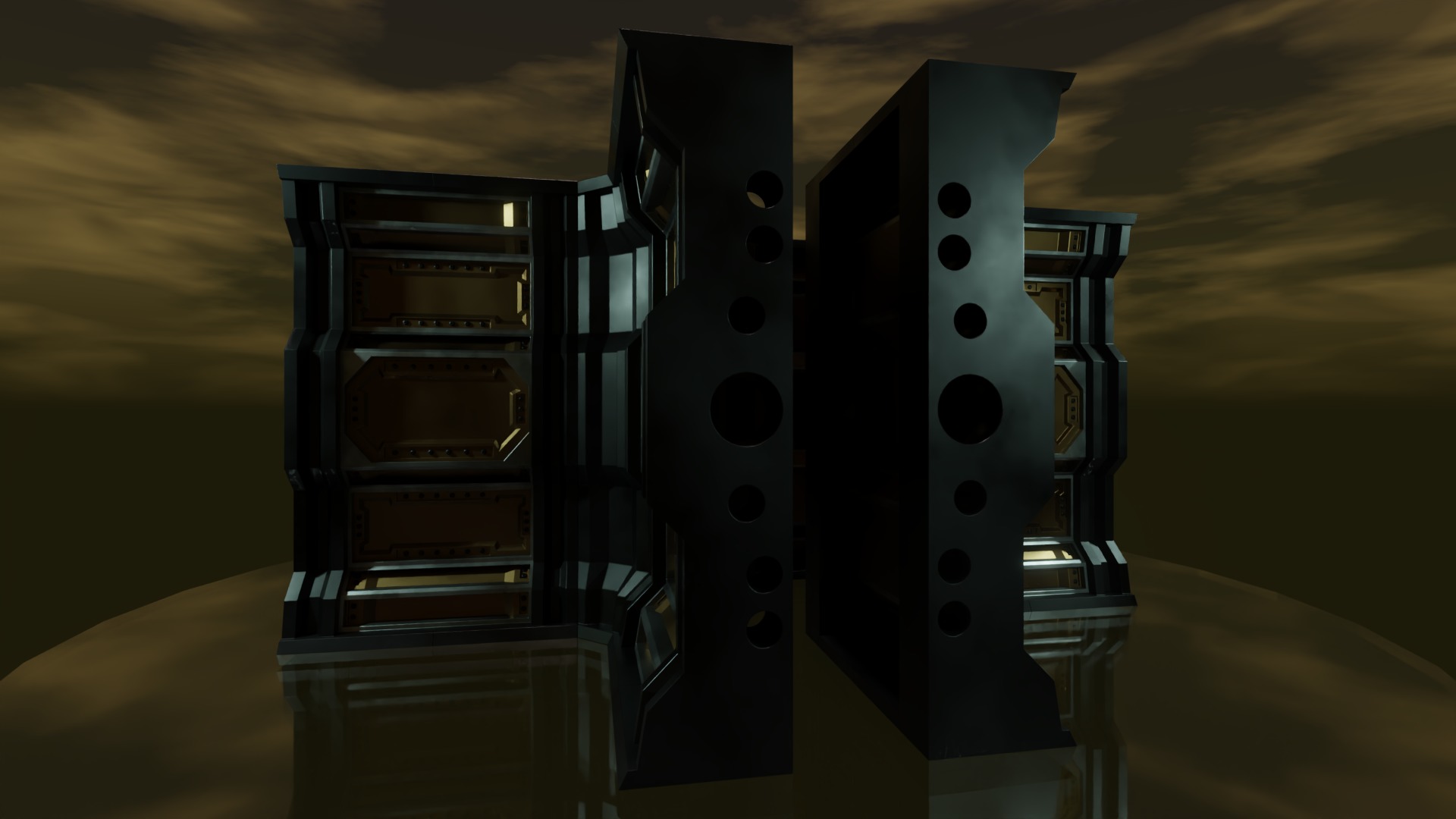 JUNCTIONS STEAMPUNK PACKAGE - RogueFilmProductions Low-poly 3D model_44