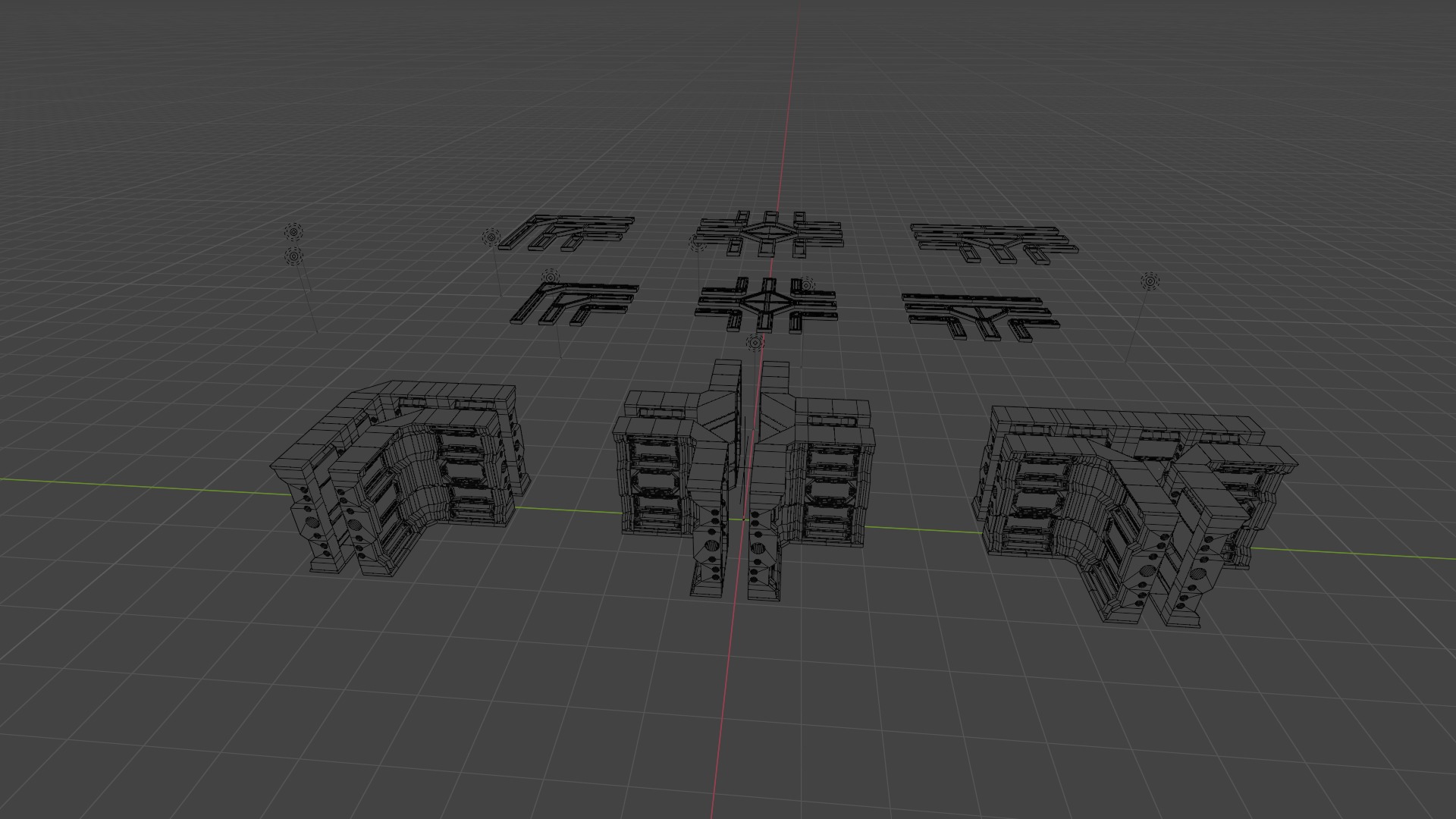 JUNCTIONS STEAMPUNK PACKAGE - RogueFilmProductions Low-poly 3D model_4