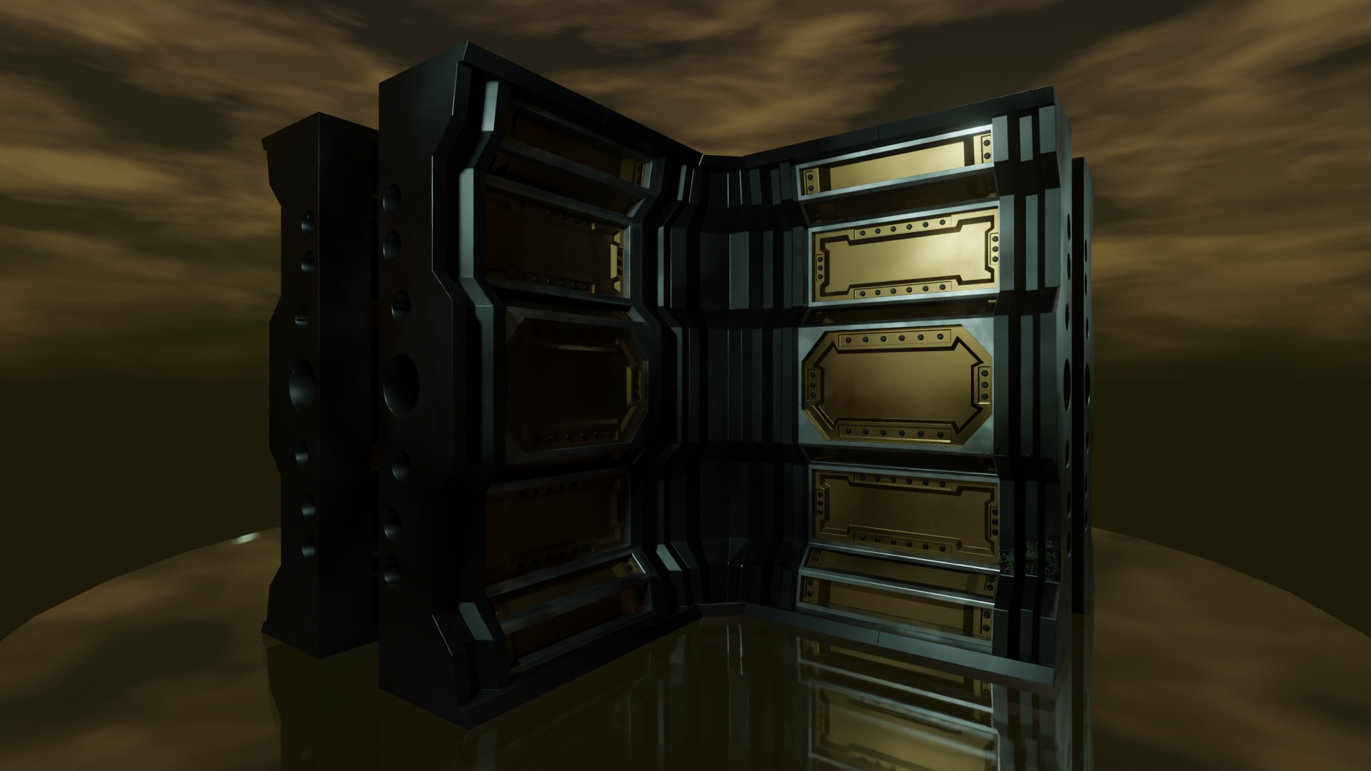 JUNCTIONS STEAMPUNK PACKAGE - RogueFilmProductions Low-poly 3D model_42