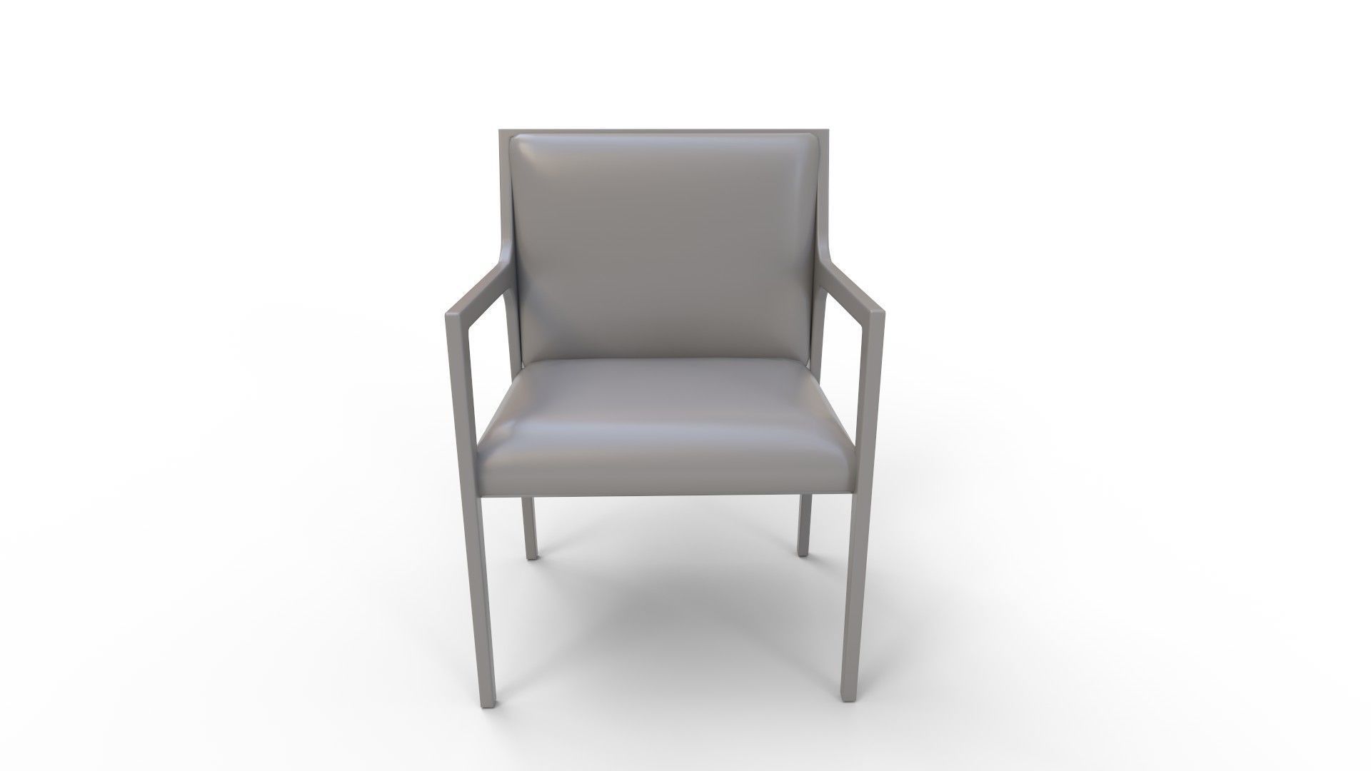 Segur Black Boucle Armchair 3D model_9