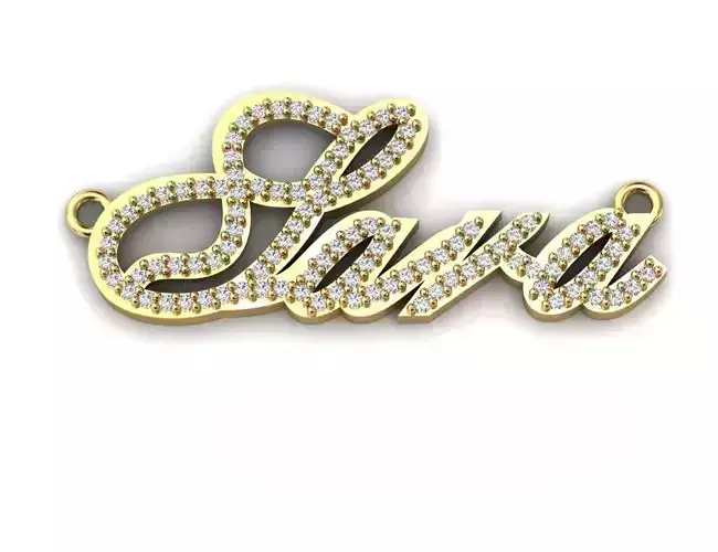 Sara name pendant