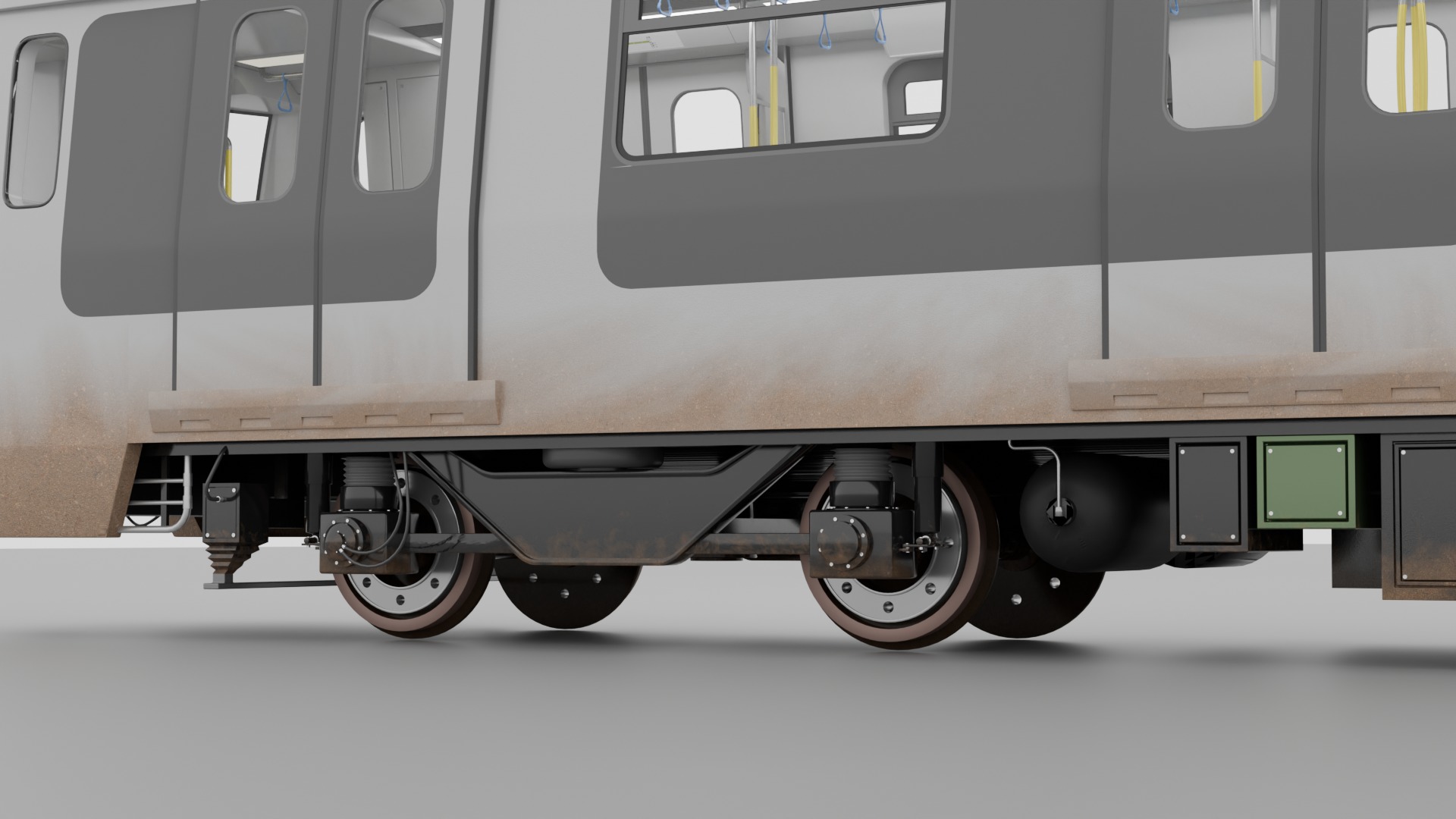 MTR train  3D model_7