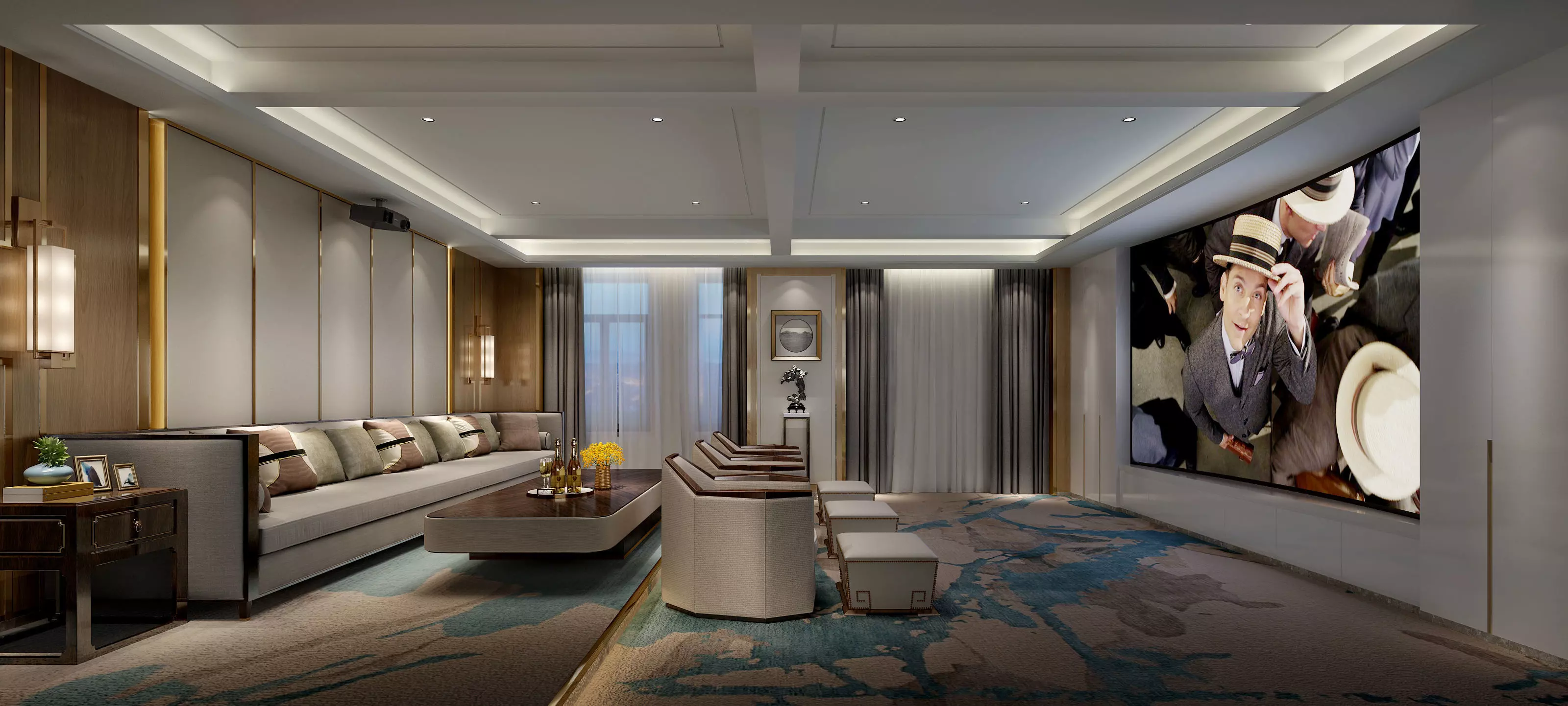 HOME CINEMA 3D model_0