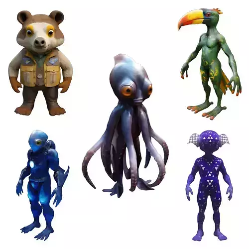 Anthropomorphic Character Collection