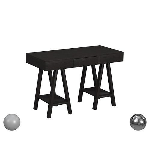 Brenner Writing Desk Low-poly 3D model