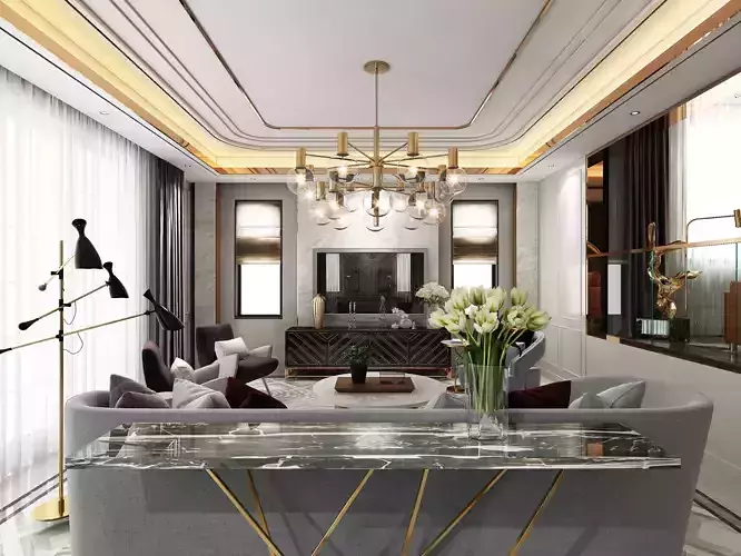 Modern apartment interior