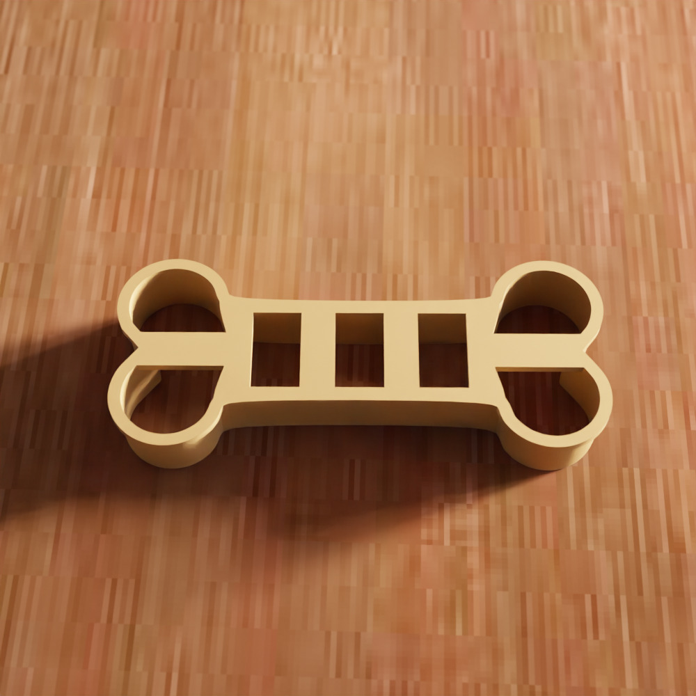 Bone Cookie Cutter STL File - 142 3D print model_6