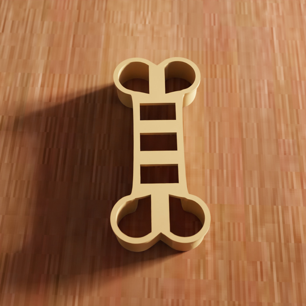 Bone Cookie Cutter STL File - 142 3D print model_4